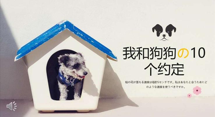 寵物相冊(cè)PPT模板