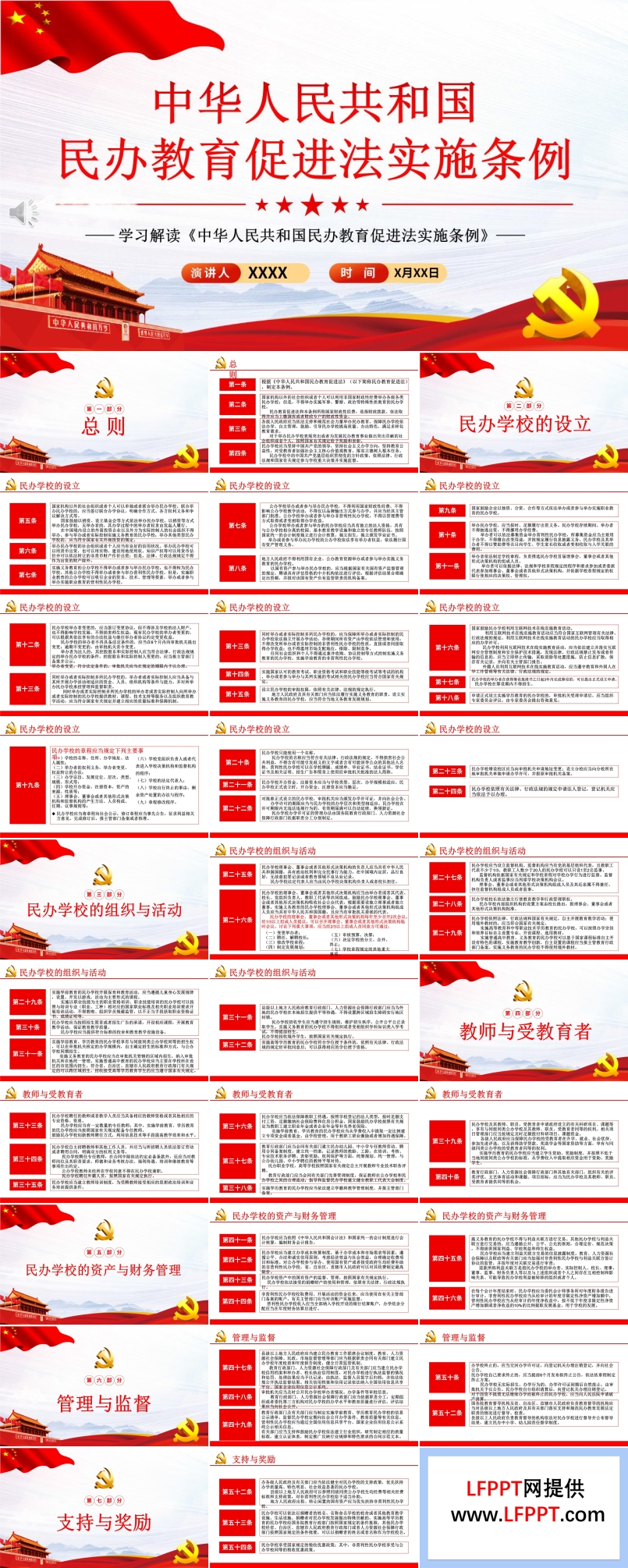 中華人民共和國民辦教育促進法實施條例PPT