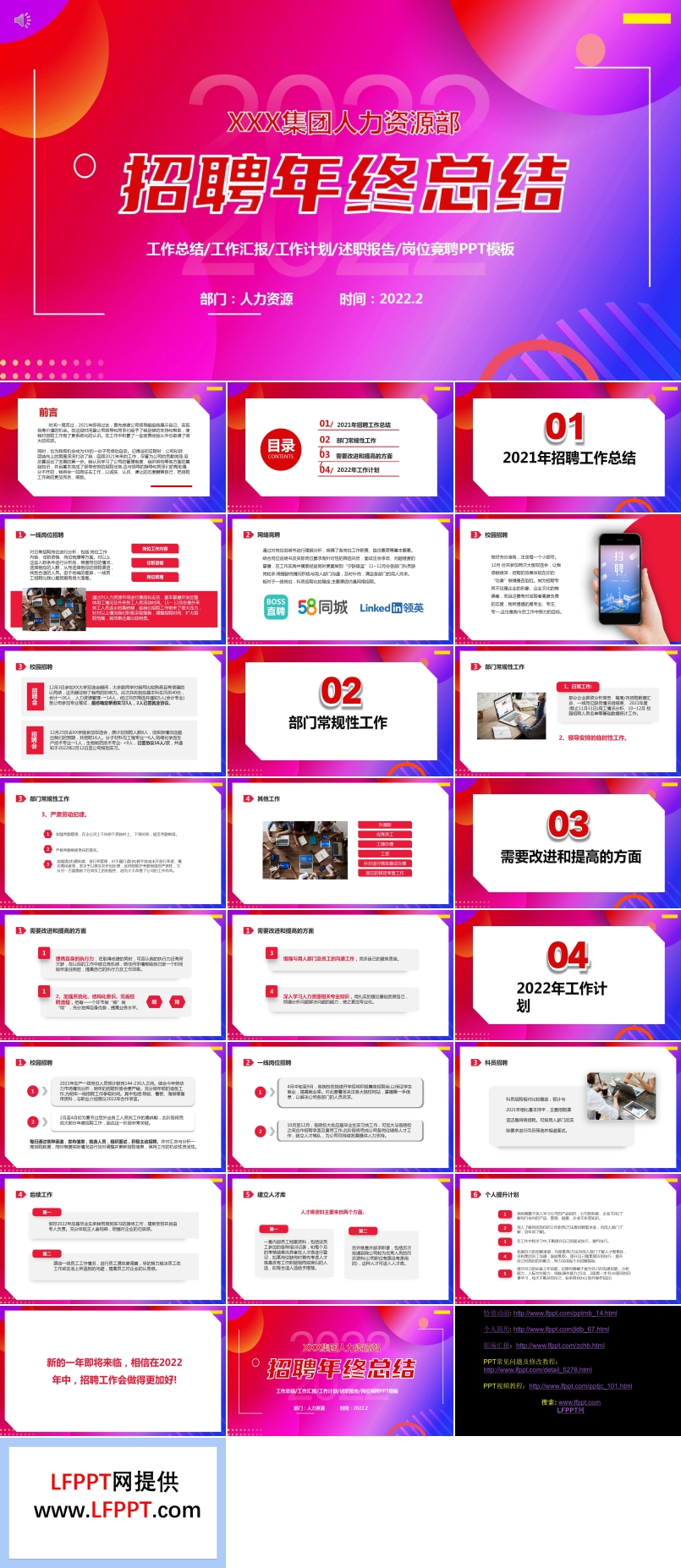 人力資源部年終總結(jié)ppt