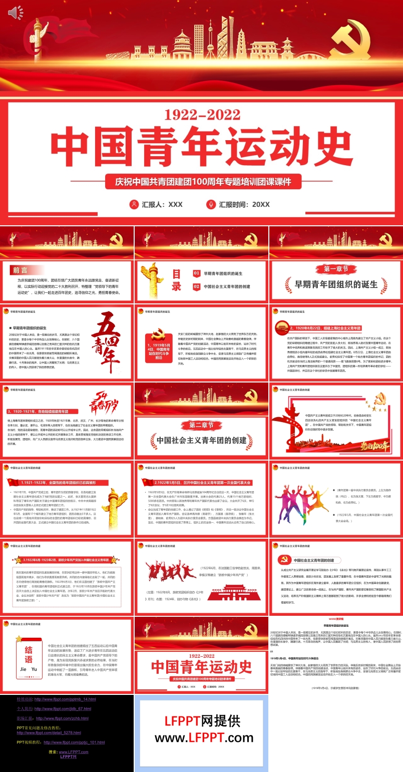 中國(guó)青年運(yùn)動(dòng)史PPT