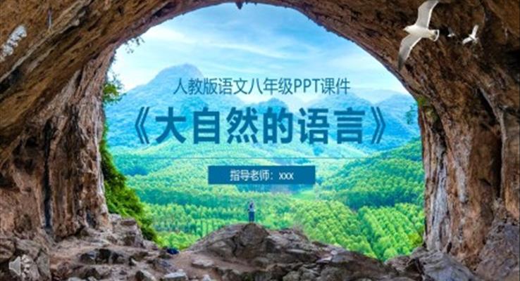 大自然的語(yǔ)言PPT課件