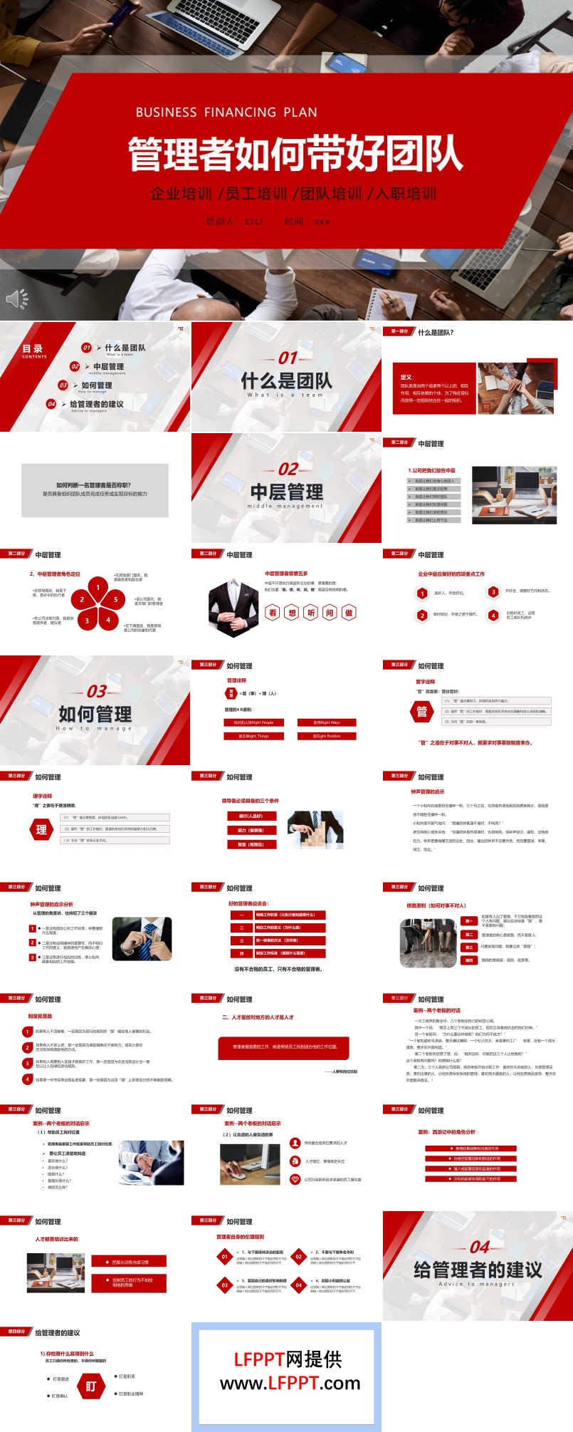 管理者如何帶好團隊培訓(xùn)課件PPT