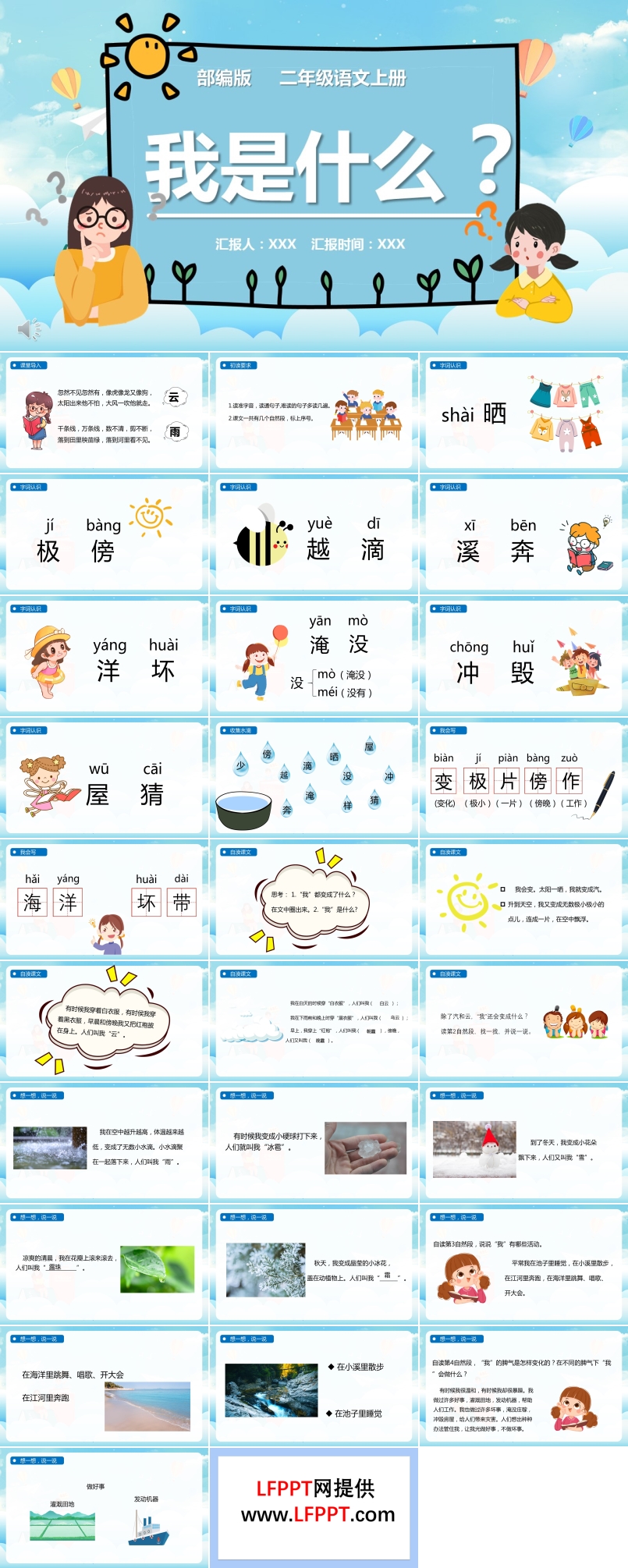 我是什么小學(xué)二年級語文上冊人教版教學(xué)課件PPT