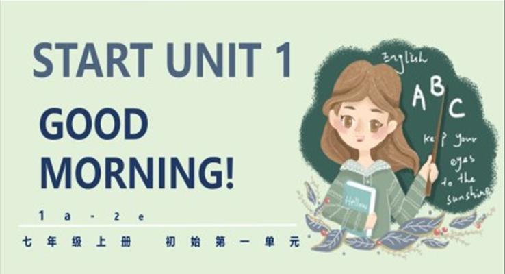 人教版英語七年級(jí)上冊第一單元《Start Unit 1 1a-2e》PPT課件